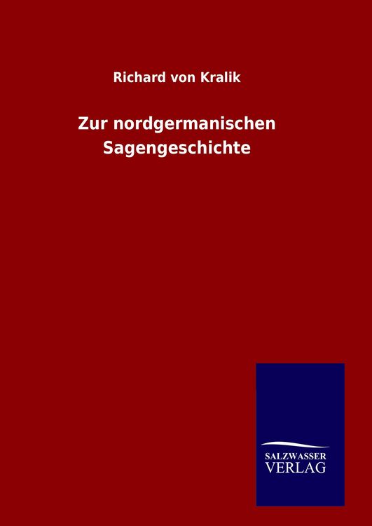 Produktbild: Zur nordgermanischen Sagengeschichte