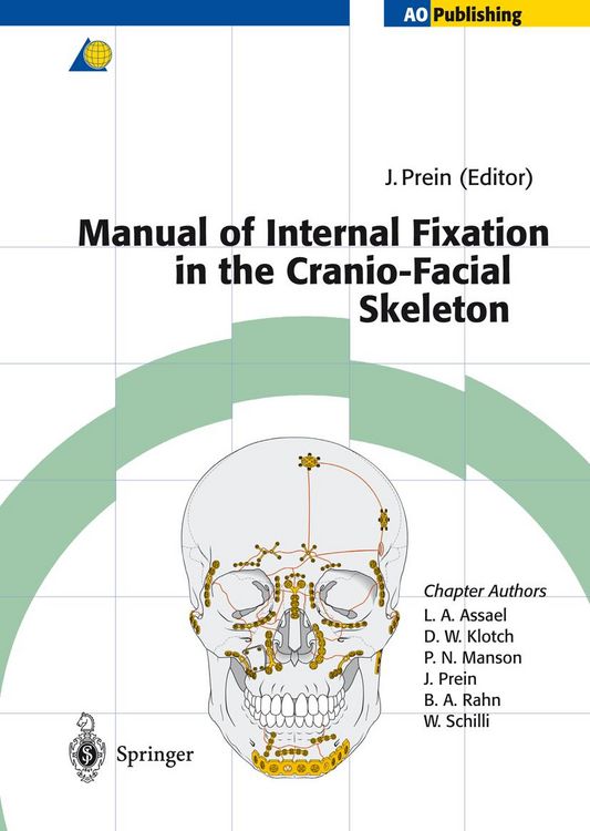 Produktbild: Manual of Internal Fixation in the Cranio-Facial Skeleton