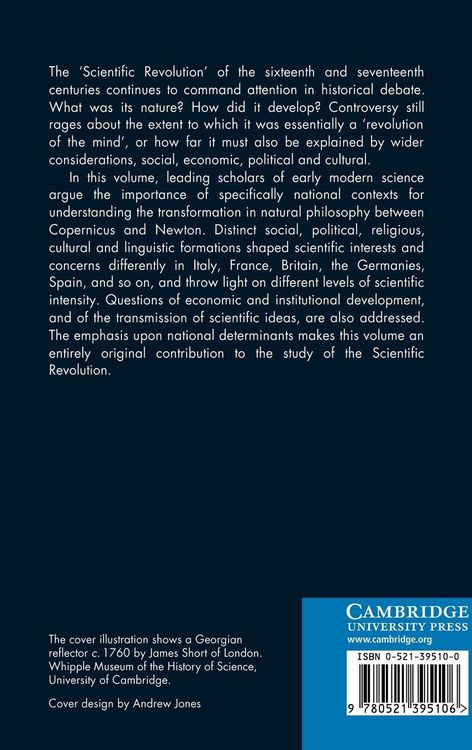 Produktbild: The Scientific Revolution in National Context