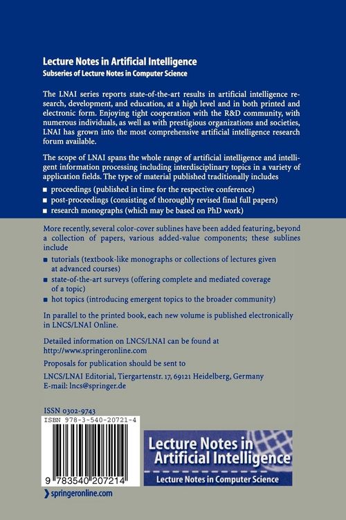 Produktbild: Logic Programming and Nonmonotonic Reasoning