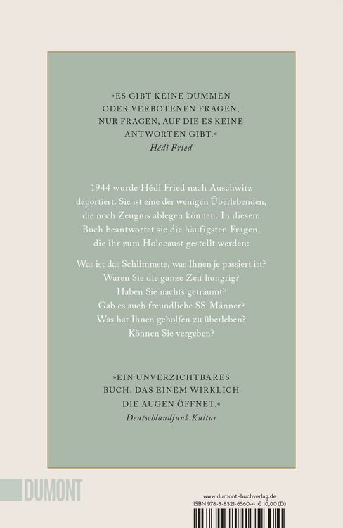Produktbild: Fragen, die mir zum Holocaust gestellt werden
