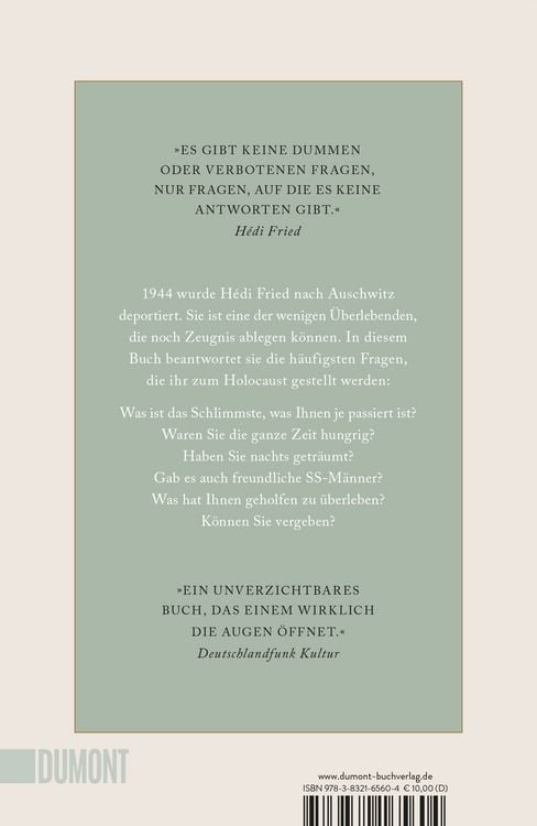 Produktbild: Fragen, die mir zum Holocaust gestellt werden