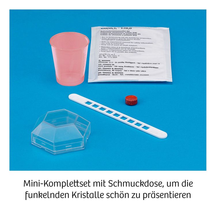 Produktbild: Rote Kristalle selbst z&uuml;chten