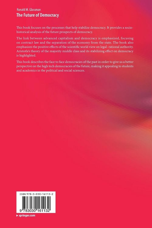 Produktbild: The Future of Democracy