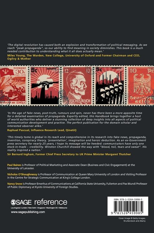 Produktbild: The SAGE Handbook of Propaganda