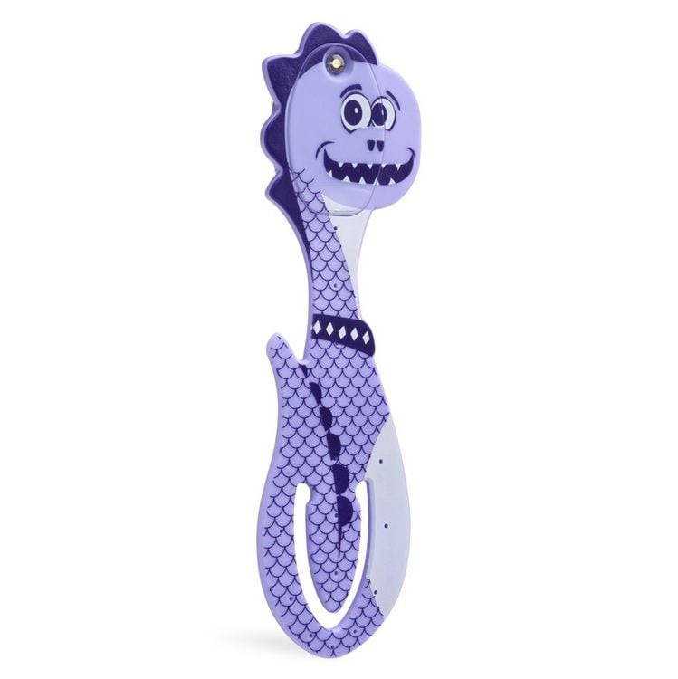 Produktbild: Flexilight Pals Leselicht Dino Lila &ndash; 2-in-1 LED-Leselicht