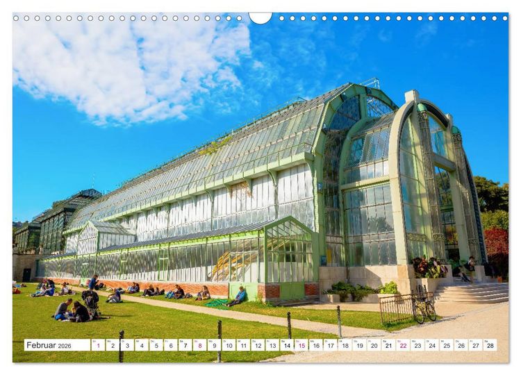 Produktbild: Geliebtes Paris - Ein Bilderbogen aus der Stadt der Liebe (Wandkalender 2026 DIN A3 quer), CALVENDO Monatskalender