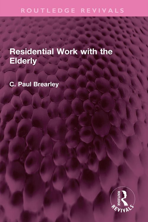 Produktbild: Residential Work with the Elderly