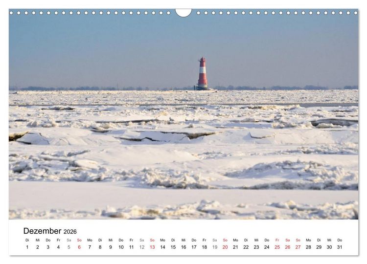 Produktbild: Maritime Impressionen Wilhelmshaven (Wandkalender 2026 DIN A3 quer), CALVENDO Monatskalender