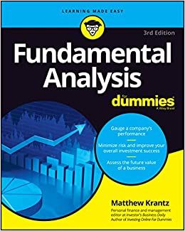Produktbild: Fundamental Analysis For Dummies
