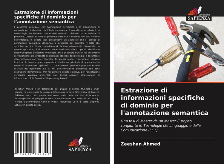 Produktbild: Estrazione di informazioni specifiche di dominio per l'annotazione semantica