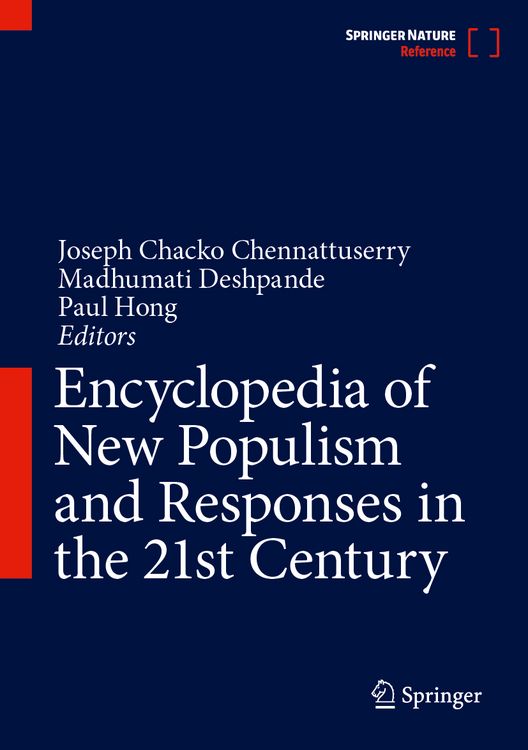 Produktbild: Encyclopedia of New Populism and Responses in the 21st Century