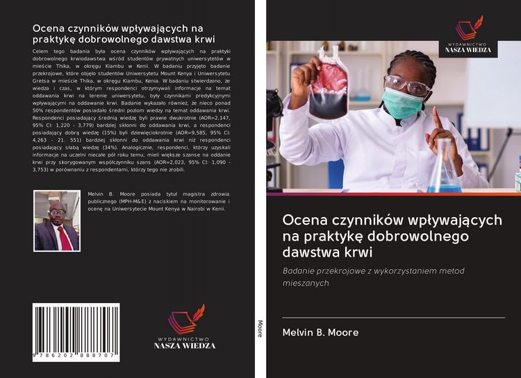 Produktbild: Ocena czynnik&oacute;w wp&iquest;ywaj&iquest;cych na praktyk&iquest; dobrowolnego dawstwa krwi