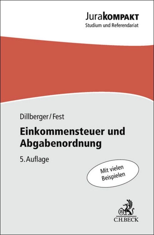 Bild vom Artikel Einkommensteuer und Abgabenordnung vom Autor Emanuel Dillberger