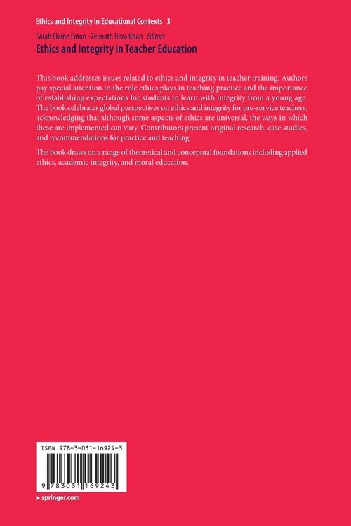 Produktbild: Ethics and Integrity in Teacher Education