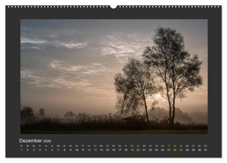 Produktbild: Poesie der Natur (hochwertiger Premium Wandkalender 2026 DIN A2 quer), Kunstdruck in Hochglanz
