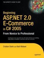 Produktbild: Beginning ASP.NET 2.0 E-Commerce in C# 2005