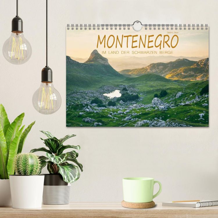 Produktbild: Montenegro - Im Land der schwarzen Berge (Wandkalender 2026 DIN A4 quer), CALVENDO Monatskalender