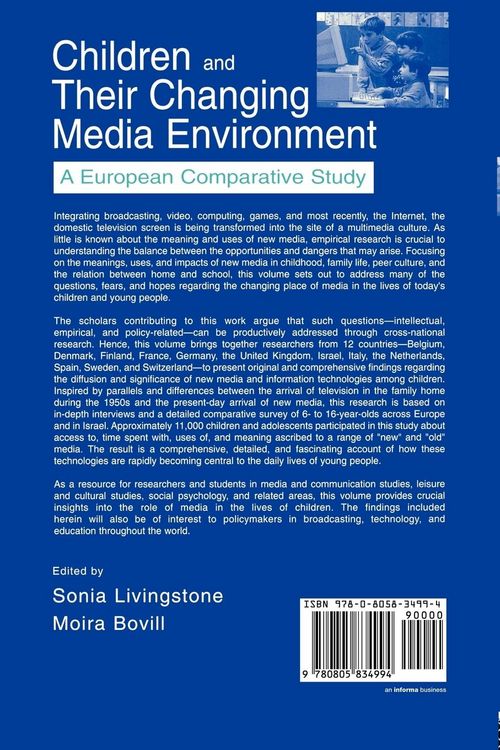 Produktbild: Children and Their Changing Media Environment