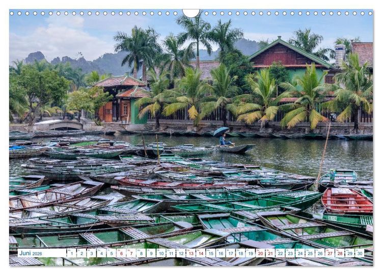 Produktbild: Asien Pur: Vietnam (Wandkalender 2026 DIN A3 quer), CALVENDO Monatskalender