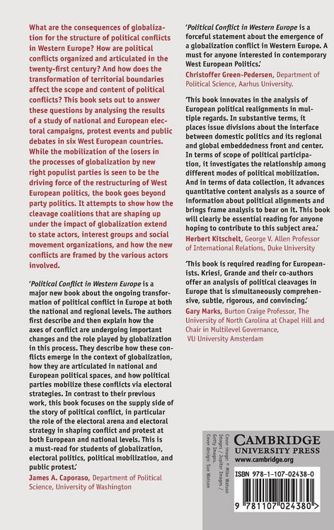 Produktbild: Political Conflict in Western Europe