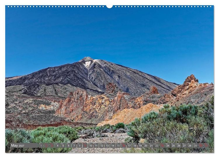 Produktbild: Tenerife - Magic Island in the Atlantic (High Quality Premium Wall Calendar 2027 DIN A2 landscape),CALVENDO 12 Month Wall Calendar