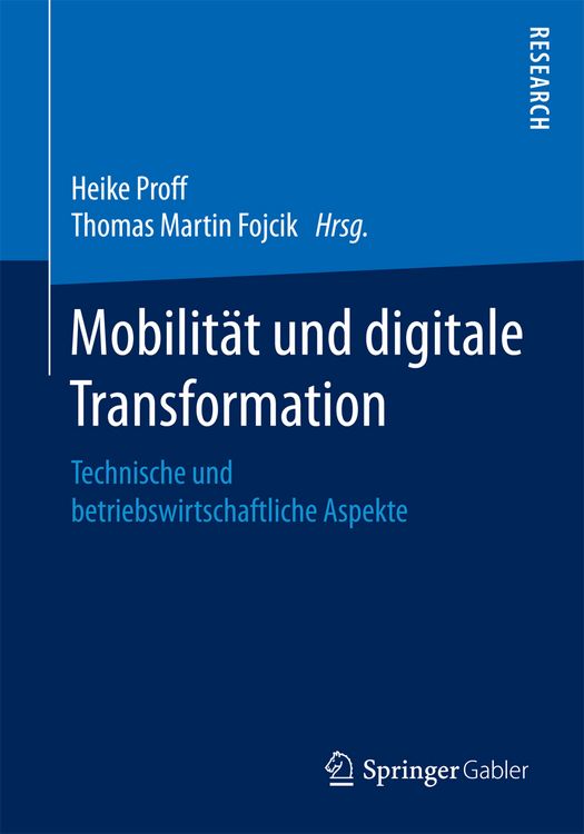 Produktbild: Mobilit&auml;t und digitale Transformation