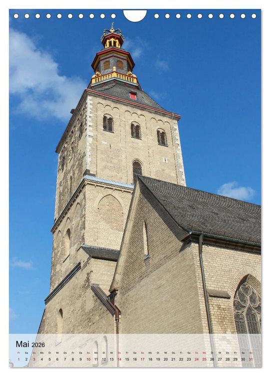 Produktbild: Kirchen in K&ouml;ln - Highlights und Geheimtipps (Wandkalender 2026 DIN A4 hoch), CALVENDO Monatskalender
