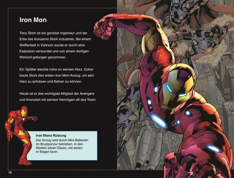 Produktbild: SUPERLESER! MARVEL Avengers Die Superhelden retten die Welt