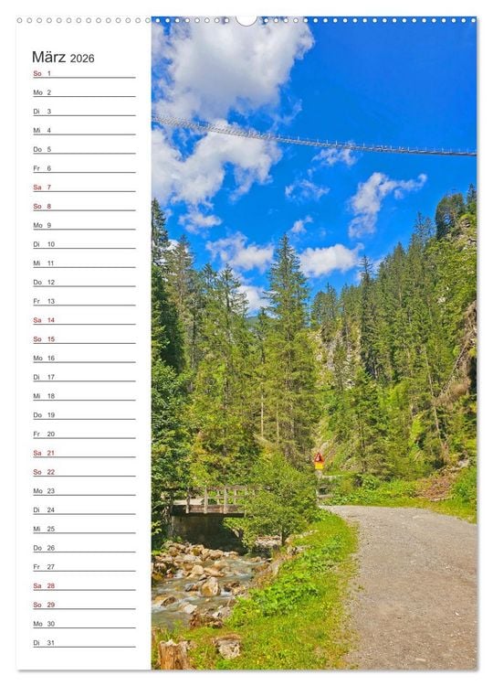 Produktbild: Auf dem Lechradweg - Zwischen Formarinsee und Landsberg am Lech (hochwertiger Premium Wandkalender 2026 DIN A2 hoch), Kunstdruck in Hochglanz