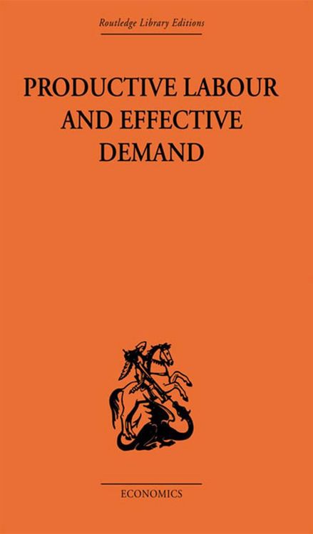 Produktbild: Productive Labour and Effective Demand