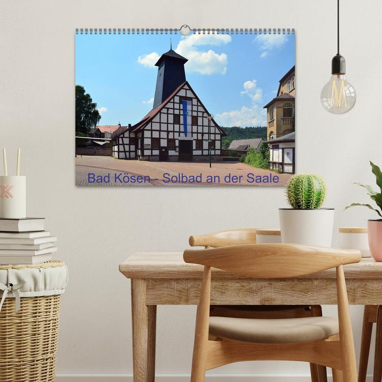Produktbild: Solbad an der Saale - Bad K&ouml;sen (Wandkalender 2026 DIN A3 quer), CALVENDO Monatskalender