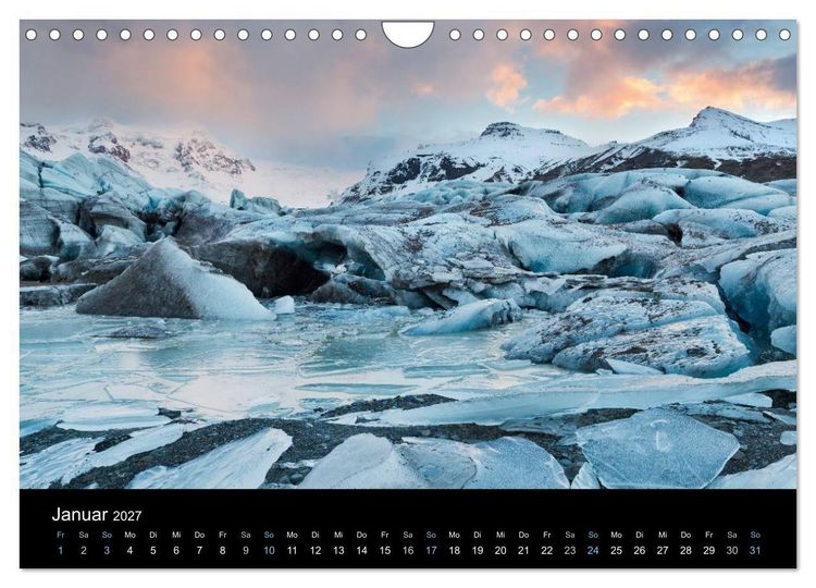 Produktbild: Traumziel Island 2027 (Wandkalender 2027 DIN A4 quer), CALVENDO Monatskalender
