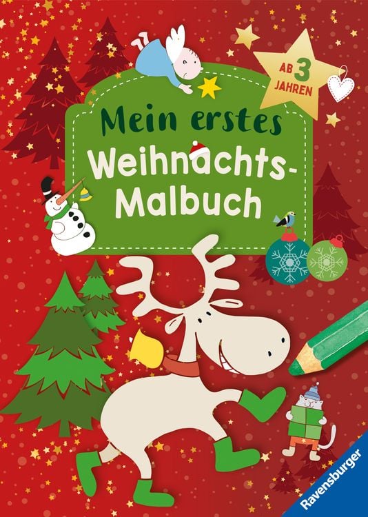 Produktbild: Mein erstes Weihnachts-Malbuch