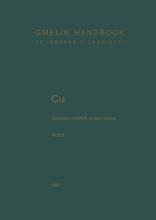 Produktbild: Cu Organocopper Compounds