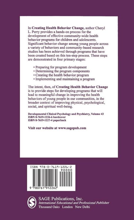 Produktbild: Creating Health Behavior Change
