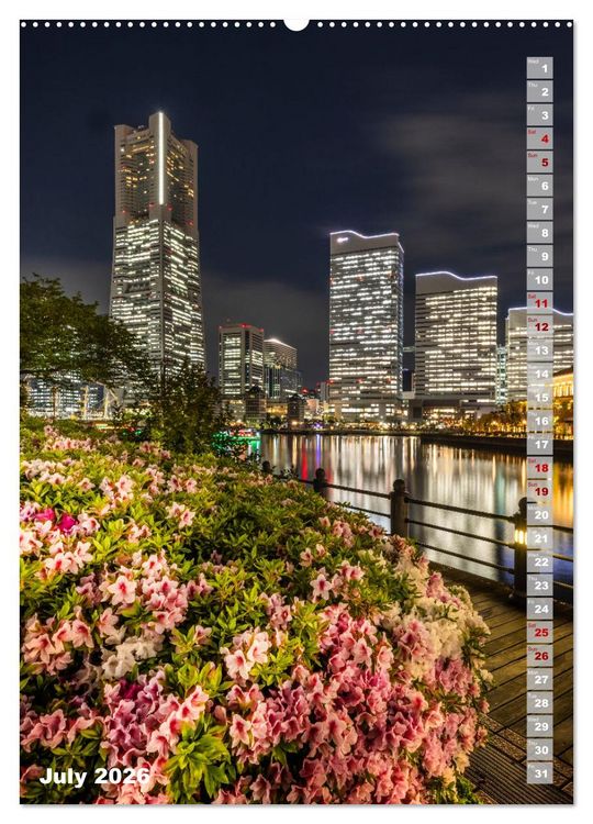 Produktbild: THE MAGIC OF JAPAN Charming impressions (High Quality Premium Wall Calendar 2026 DIN A2 portrait),CALVENDO 12 Month Wall Calendar