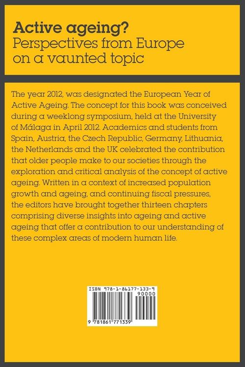 Produktbild: Active Ageing? Perspectives from Europe on a Vaunted Topic