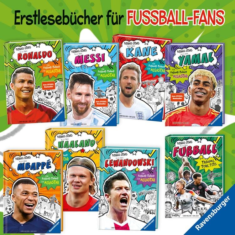Produktbild: Fu&szlig;ball-Stars - Alles &uuml;ber Ronaldo. Vom Fu&szlig;ball-Talent zum Megastar