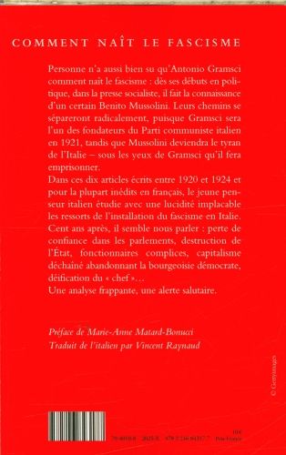 Produktbild: Comment na&icirc;t le fascisme