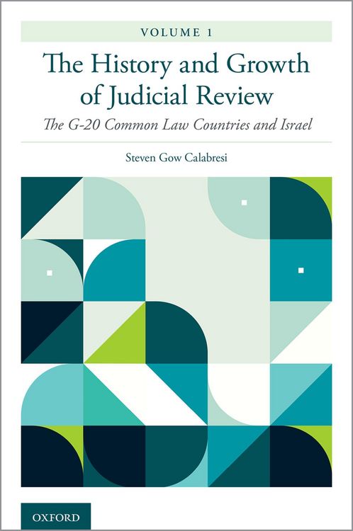 Produktbild: The History and Growth of Judicial Review, Volume 1