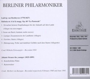 Produktbild: Furtw&auml;ngler/Karajan/Berliner Philharmoniker: Berliner Philha