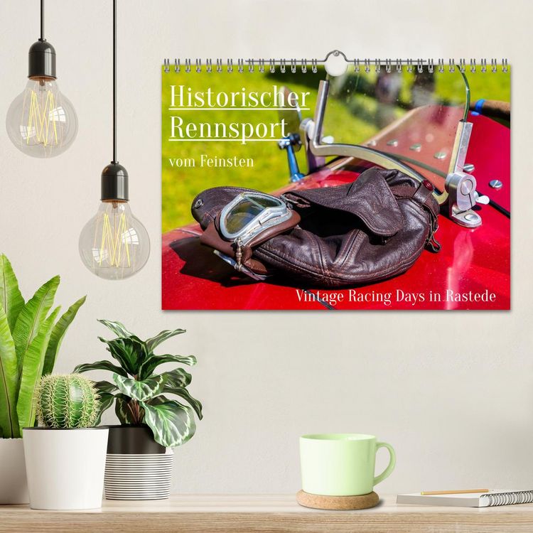 Produktbild: Historischer Rennsport - vom Feinsten (Wandkalender 2026 DIN A4 quer), CALVENDO Monatskalender