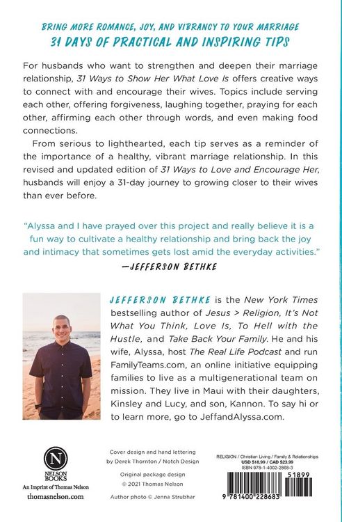 Produktbild: Un 31 Ways to Show Her What Love Is