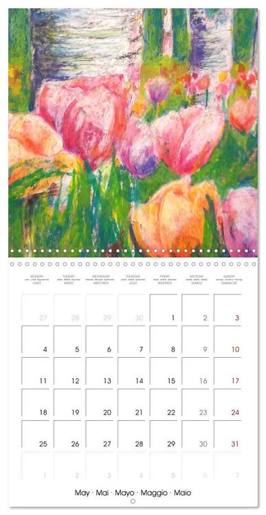 Produktbild: Calm moments in painted still lifes (Wall Calendar 2026 12 &times; 12 Inch) CALVENDO 12 Month Wall Calendar