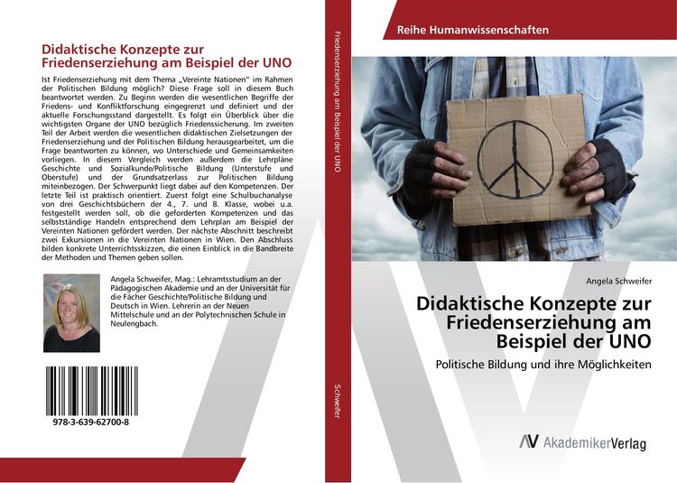 Produktbild: Didaktische Konzepte zur Friedenserziehung am Beispiel der UNO