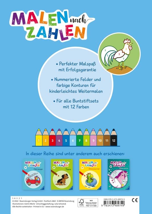 Produktbild: Malen nach Zahlen - Bauernhof