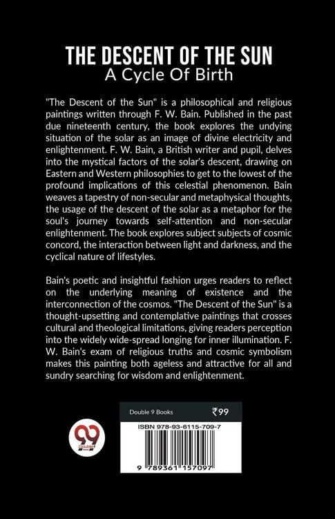Produktbild: The Descent Of The Sun A Cycle Of Birth