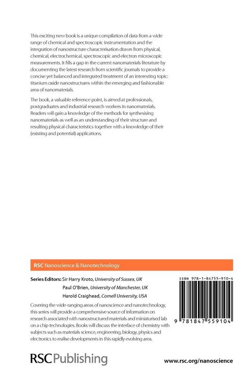 Produktbild: Titanate and Titania Nanotubes