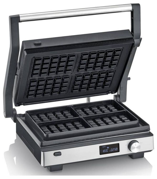Produktbild: Severin 2380 Kontaktgrill Schwarz, Silber
